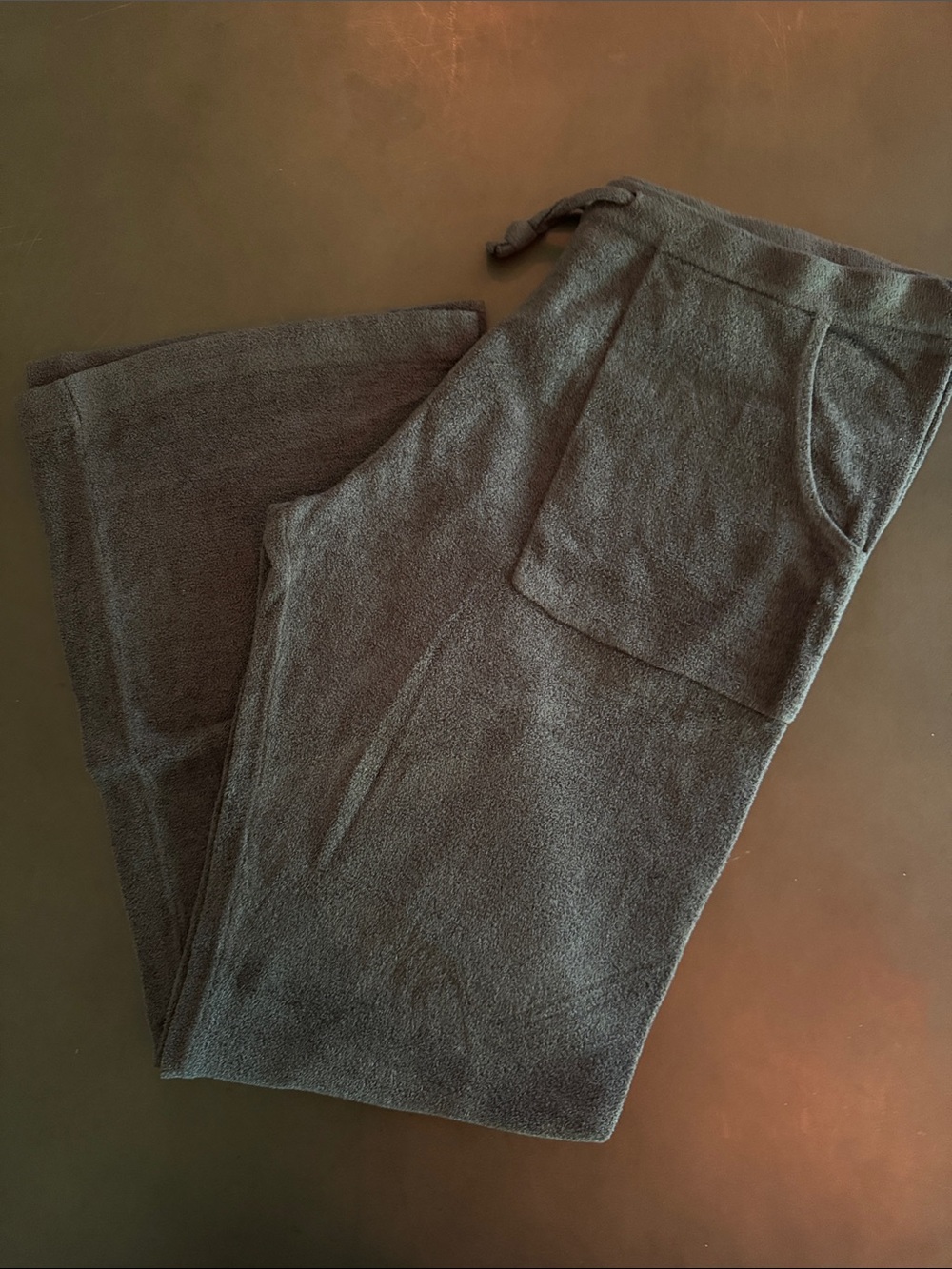 Barefoot Dreams Cozy Chic Ultra Lite Fleece Pants in Charcoal
